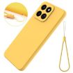 For Honor 200 Yellow Liquid Silicone Dropproof Phone Case Full Coverage - 6