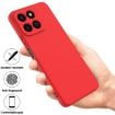 For Honor 200 Red Liquid Silicone Dropproof Full Coverage Phone Case - 2