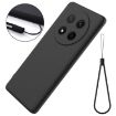 For Honor X9c/X60 Pro 5G Black Liquid Silicone Dropproof Phone Case - 7