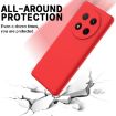 For Honor X9c/X60 Pro 5G Red Liquid Silicone Dropproof Phone Case - 5