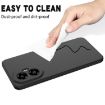 For Honor 300 Black Liquid Silicone Dropproof Full Coverage Phone Case - 8