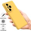 For Honor 300 Ultra/Pro Yellow Liquid Silicone Dropproof Phone Case - 2