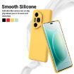 For Honor 300 Ultra/Pro Yellow Liquid Silicone Dropproof Phone Case - 3