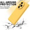 For Honor 300 Ultra/Pro Yellow Liquid Silicone Dropproof Phone Case - 5