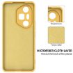 For Honor 300 Ultra/Pro Yellow Liquid Silicone Dropproof Phone Case - 6