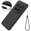 For Honor Magic7 Pro Black Liquid Silicone Dropproof Phone Case - 7