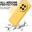 For Honor Magic7 Pro Yellow Liquid Silicone Dropproof Phone Case - 5