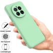 For Honor Magic7 Green Liquid Silicone Dropproof Full Coverage Case - 2