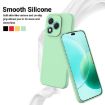 For Honor 400 Lite Green Liquid Silicone Dropproof Phone Case - 3