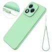For Honor 400 Lite Green Liquid Silicone Dropproof Phone Case - 7