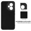 For Honor 400 Black Liquid Silicone Dropproof Phone Case 156.5mm - 6