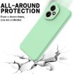 For Honor 400 Global 156.5mm Green Liquid Silicone Dropproof Phone Case - 5
