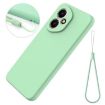 For Honor 400 Global 156.5mm Green Liquid Silicone Dropproof Phone Case - 7