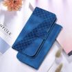 Tecno Camon 40 Pro 4G Embossed Leather Phone Case - Blue - 2