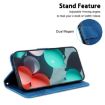 Tecno Camon 40 Pro 4G Embossed Leather Phone Case - Blue - 6