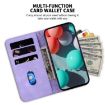 Tecno Spark 30 4G Embossed Leather Phone Case - Purple - 5