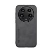 Xiaomi 14 Ultra Dark Grey Magnetic Leather Phone Case Skin Feel - 2