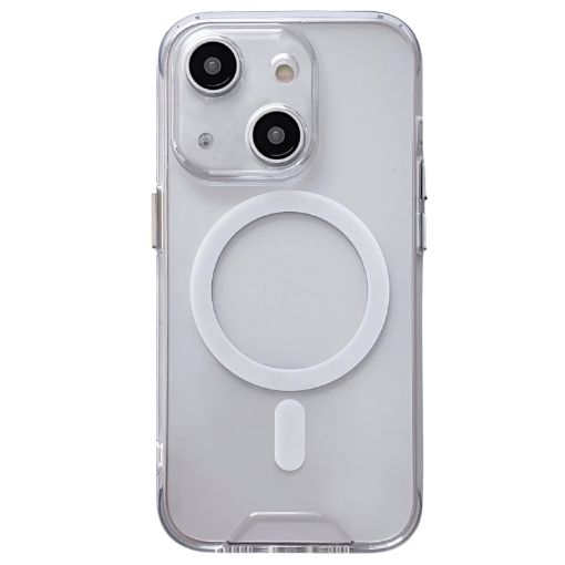 iPhone 13 MagSafe Compatible Transparent Acrylic TPU Case - 1