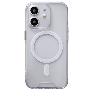 iPhone 12 MagSafe Compatible Transparent Acrylic TPU Case - 1