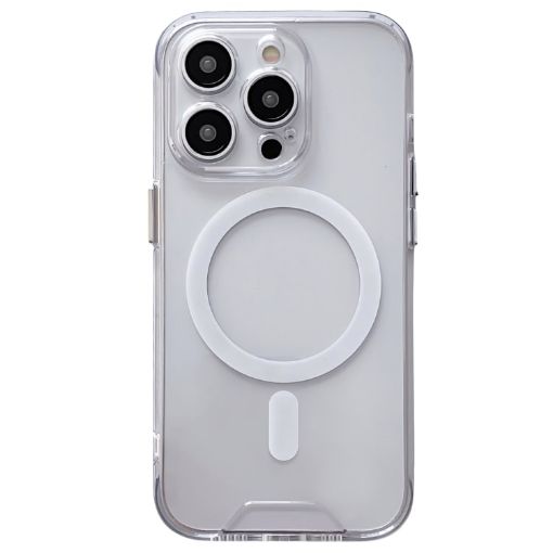 iPhone 15 Pro Max MagSafe Acrylic TPU Case - Transparent - 1