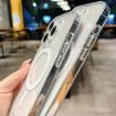 iPhone 15 Pro Max MagSafe Acrylic TPU Case - Transparent - 5