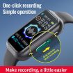 JNN S16 Smart HD Bluetooth MP3 Voice Control Recording Bracelet 8GB - 7