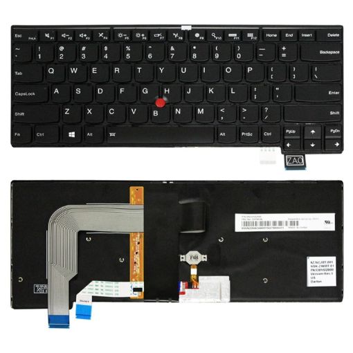 Lenovo ThinkPad T460S US Laptop Keyboard Replacement - 1