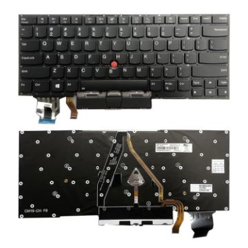Lenovo X1C 2019 US Backlight Laptop Keyboard Replacement - 1