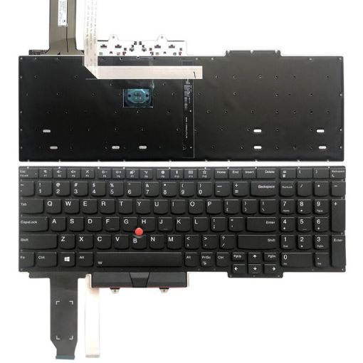 Lenovo Thinkpad E15 US Backlight Laptop Keyboard Replacement - 1