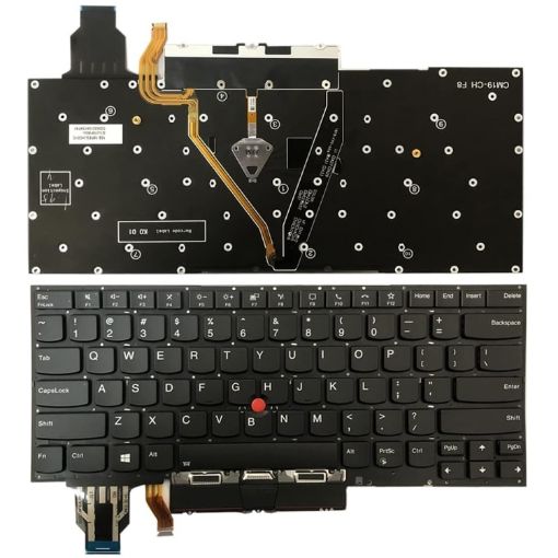 Lenovo ThinkPad X1 Carbon 2019-2020 US Backlit Keyboard Replacement - 1