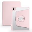 iPad Pro 13 2024 Sand Pink 360 Rotation Detachable Leather Case - 1