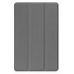 Samsung Galaxy Tab A9 Grey Leather 3-Fold Holder Case - 2