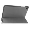 Samsung Galaxy Tab A9 Grey Leather 3-Fold Holder Case - 7