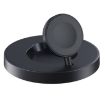 Apple Watch V17A Foldable Magnetic Wireless Charger - Black - 1