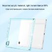 Samsung Galaxy Tab A8 Clear Acrylic Shockproof Case - Baby Blue - 3