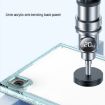 Samsung Galaxy Tab A8 Clear Acrylic Shockproof Case - Baby Blue - 5