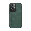 OPPO A2 Green Magnetic Leather Back Phone Case - Skin Feel - 2
