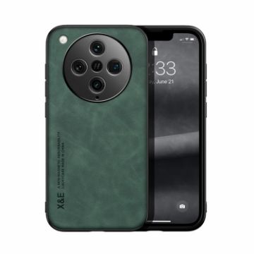 OPPO Find X8 Pro Green Magnetic Leather Skin Feel Phone Case - 1