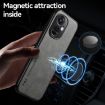 OPPO Find X8 Blue Magnetic Leather Back Case - Skin Feel Cover - 6