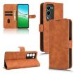 OPPO A5 5G Brown Magnetic Flip Leather Phone Case - Global Skin Feel - 1