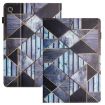 Samsung Galaxy Tab A8 10.5 2021 Marble Leather Tablet Case - 1