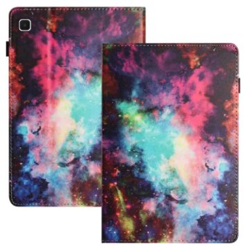 Samsung Galaxy Tab S6 Lite Litchi Texture Leather Case - Starry Sky - 1