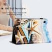 Samsung Galaxy Tab A7 Lite Litchi Texture Leather Case (Starfish) - 7