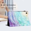 Samsung Galaxy Tab A 8.0 2019 Litchi Texture Leather Case (Oil Painting) - 7