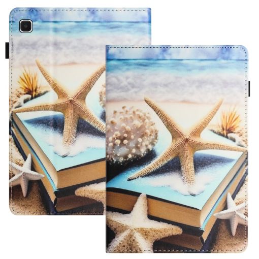 Samsung Galaxy Tab A7 10.4 2020 Litchi Leather Case (Starfish) - 1