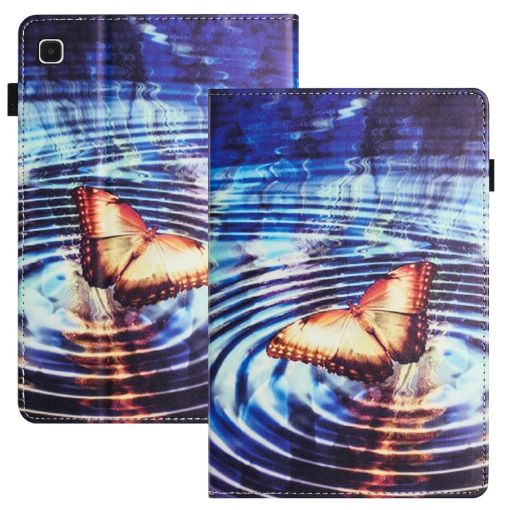 Samsung Galaxy Tab A7 10.4 2020 Butterfly Leather Tablet Case - 1