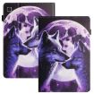 Samsung Galaxy Tab A 10.1 2019 Leather Case - Litchi Texture Wolf Design - 1