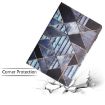 Samsung Galaxy Tab A 10.1 2016 Marble Litchi Leather Tablet Case - 8