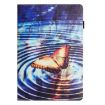 Samsung Galaxy Tab S5e Litchi Texture Leather Case - Butterfly Design - 2