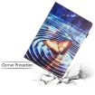 Samsung Galaxy Tab S5e Litchi Texture Leather Case - Butterfly Design - 8